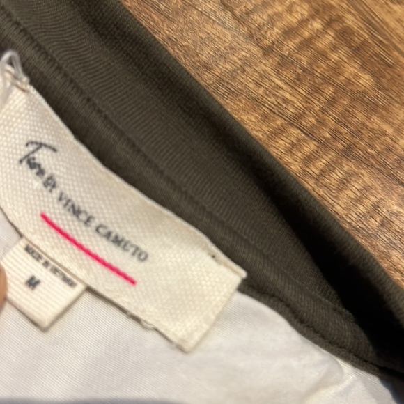 Two by Vince Camuto hunter Green longsleeve oversized top - Picture 6 of 9